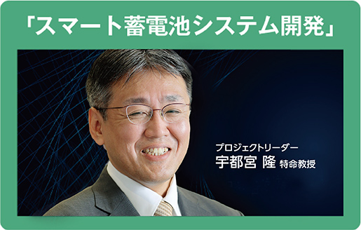 「スマート蓄電池システム開発」